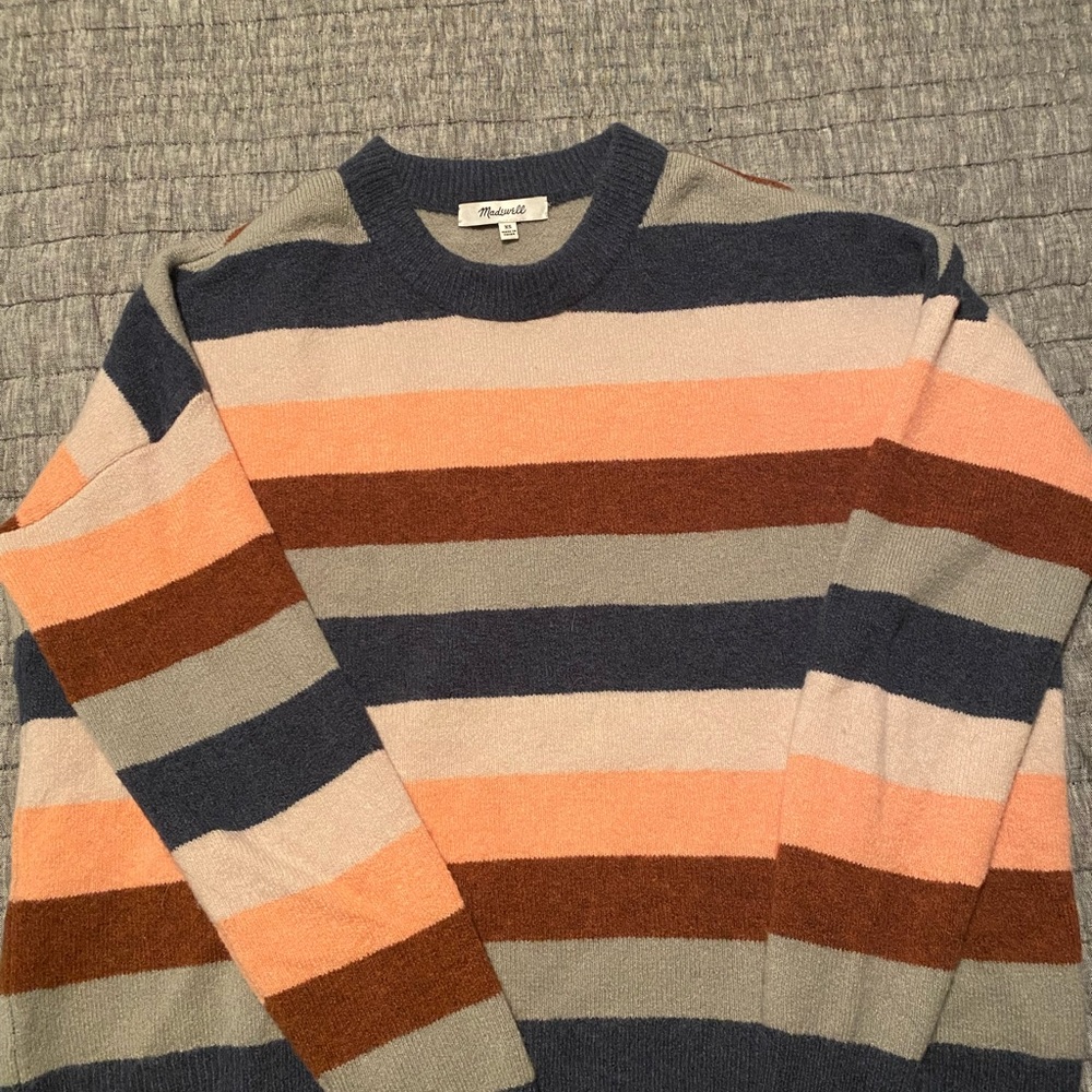 Madewell stripe sweater size xs - Picture 3 of 3